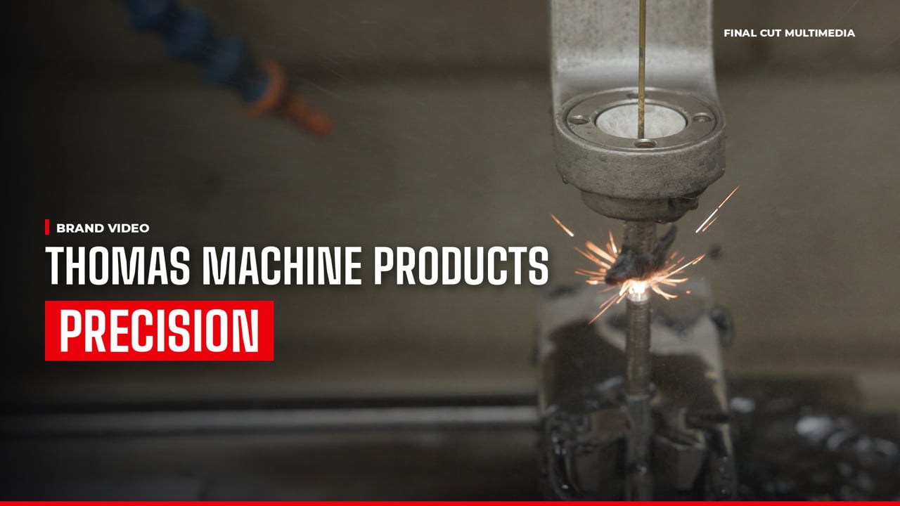 Thomas Machine Products Brand Video, produced by Final Cut Multimedia in Charlotte NC