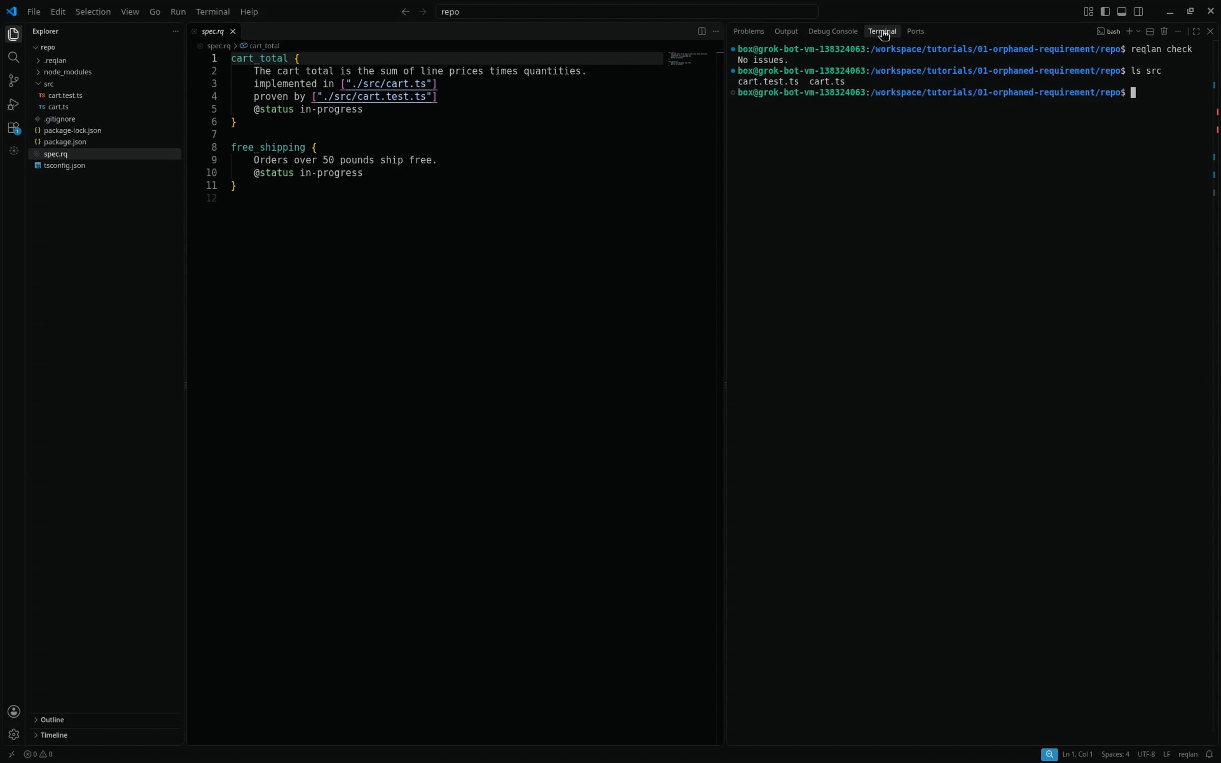 Catch an orphaned requirement in 5 minutes | Videos & Movies on Vimeo