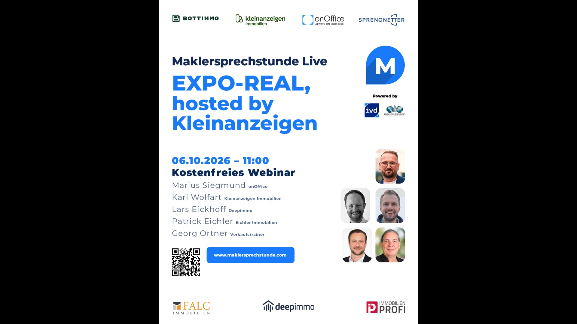 Live von der EXPO REAL hosted by Kleinanzeigen Immobilien