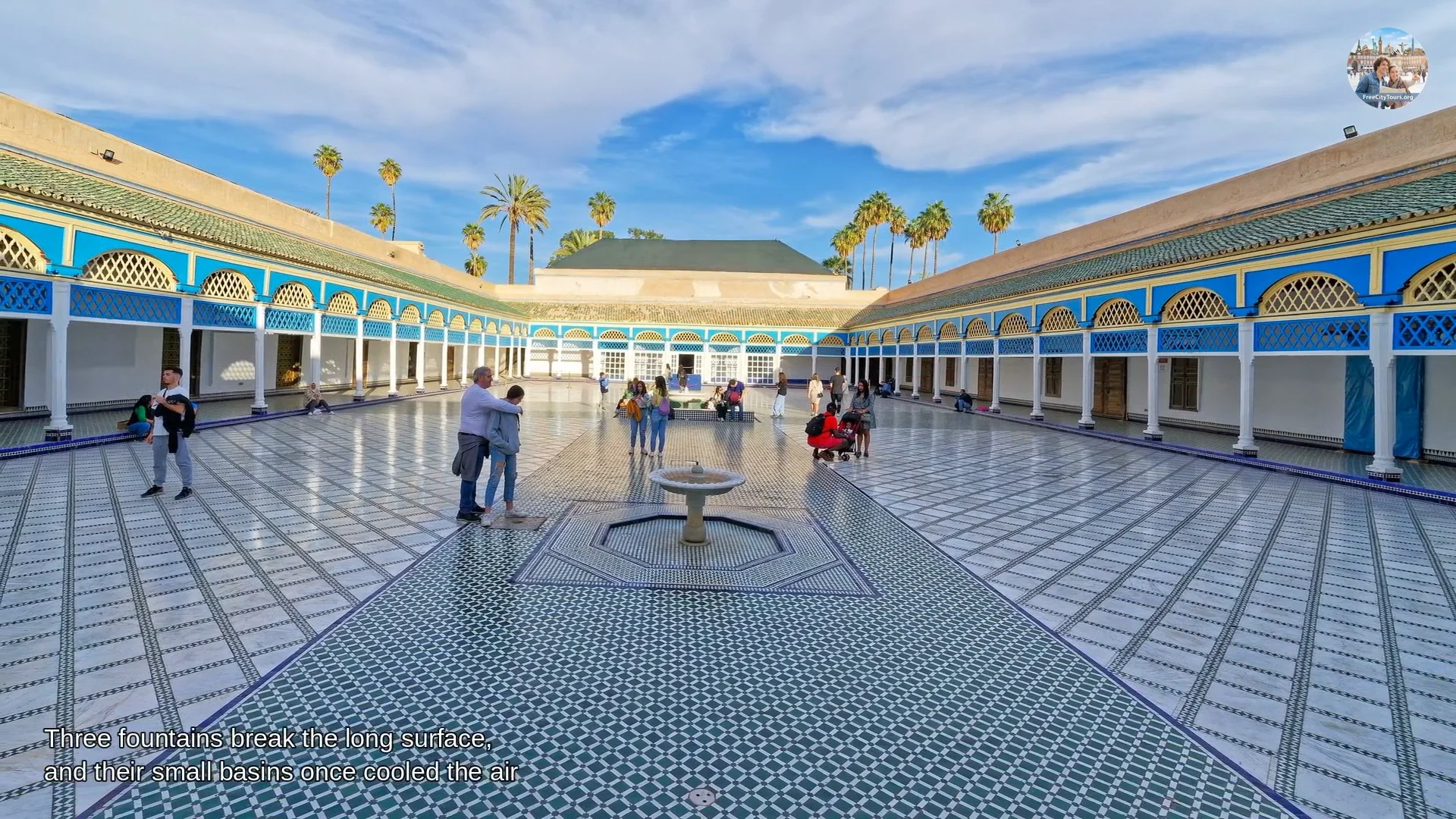 03 Marrakech Bahia Palace The Grand Courtyard | Videos & Movies on Vimeo