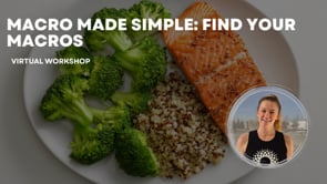Macro Made Simple: Find Your Macros