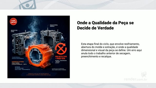 M5A6 - Resfriamento, abertura e extração
