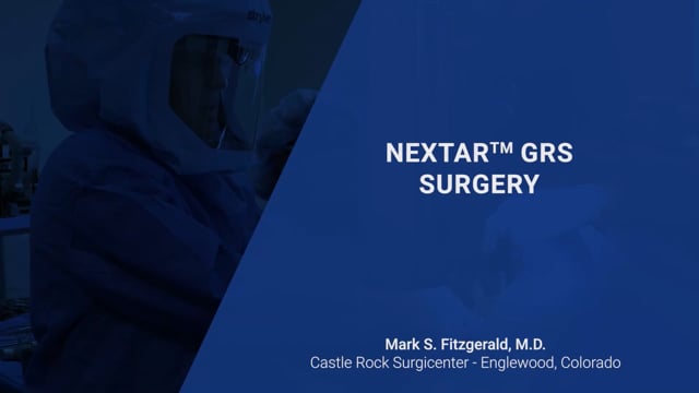 Condensd NextAR GRS Live Surgery – Dr. Mark Fitzgerald