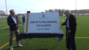 El camp del Bellcaire passa a anomenar-se Tito Vilanova