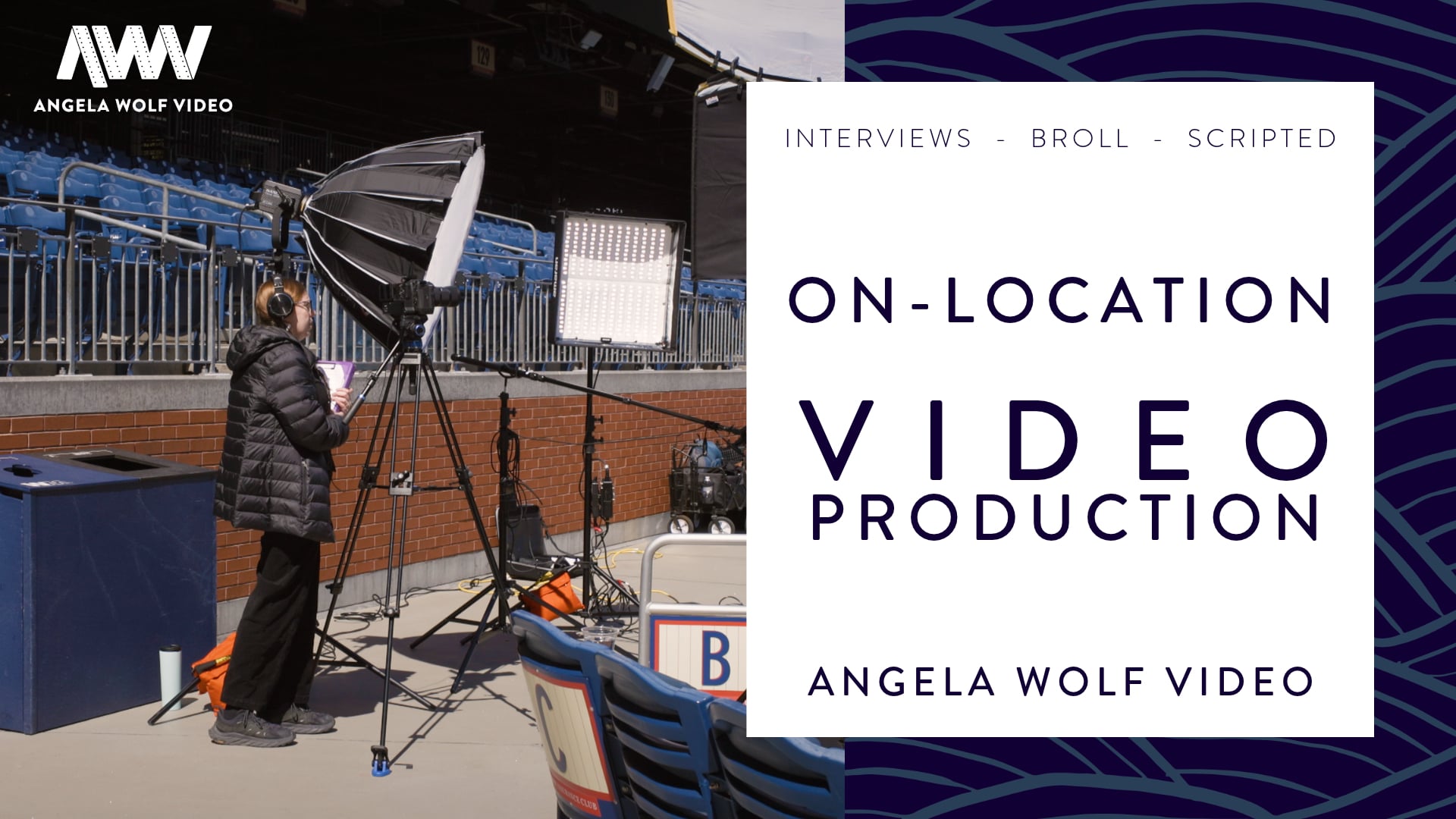 On-Location Video Production by Angela Wolf Video