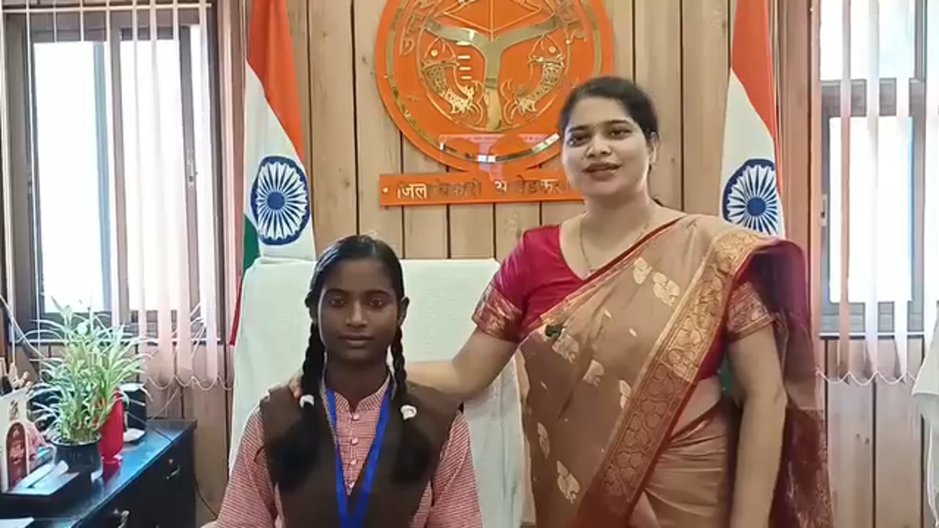 अखाड़े में जीता कांस्य, अब संभाली डीएम की कुर्सी! कक्षा 7 की छात्रा अंशिका बनीं एक दिन की जिलाधिकारी