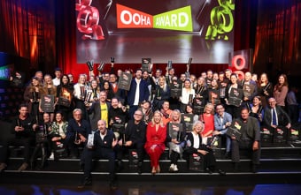 Österreichs Außenwerbebranche krönte beim OOHA-Award ihre kreativsten Köpfe