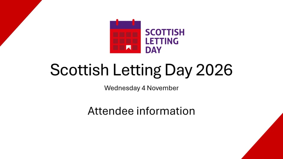 Scottish Letting Day 2026 – attendee information