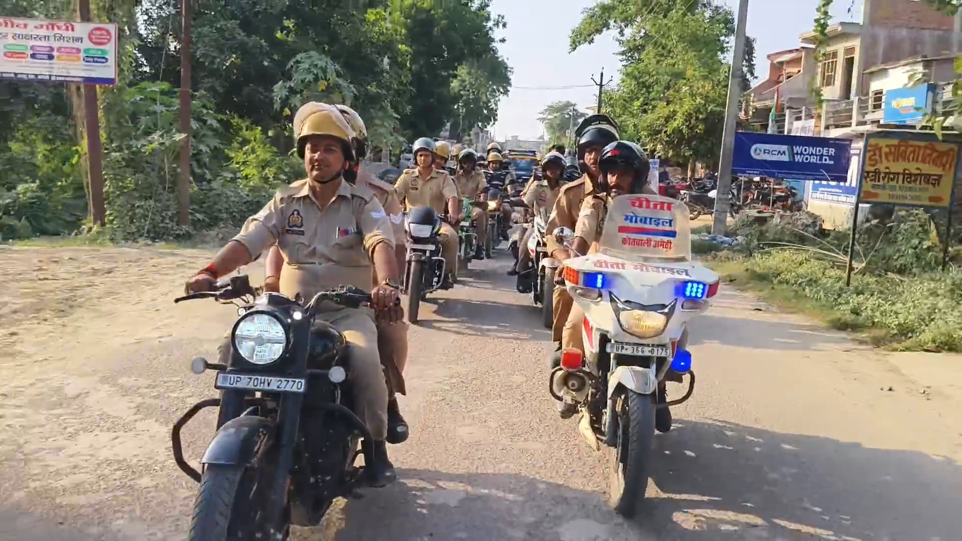 अमेठी प्रशासन दिखा एक्टिव मोड मे अमेठी के पुलिस अधीक्षक सरवणन टी एवं नवागत क्षेत्राधिकारी श्वेताभ भास्कर के निर्देशन पर 