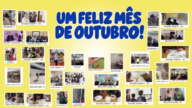 Capa do vídeo do “Videoclipe do Culto Mensal de Agradecimento dedicado aos Educadores e às Crianças | SSG - 2026”.