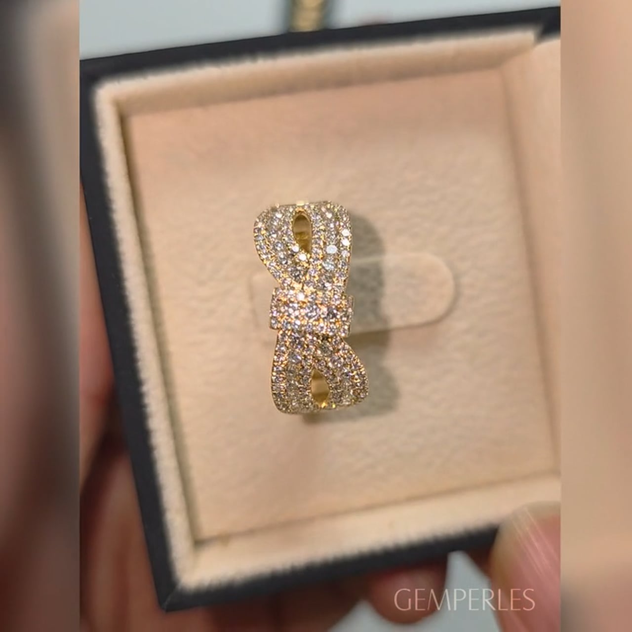 Bague Mandalay - Or Jaune & Diamants | Gemperles