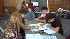 Alumnes de l'Erasmus+ de l'Institut treballen turisme i mediambient
