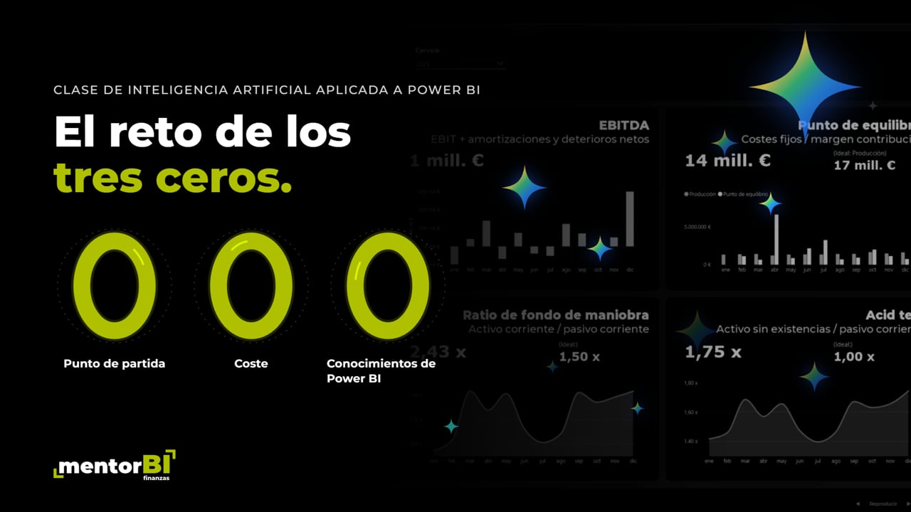 Clase gratuita: la IA monta tu modelo de Power BI