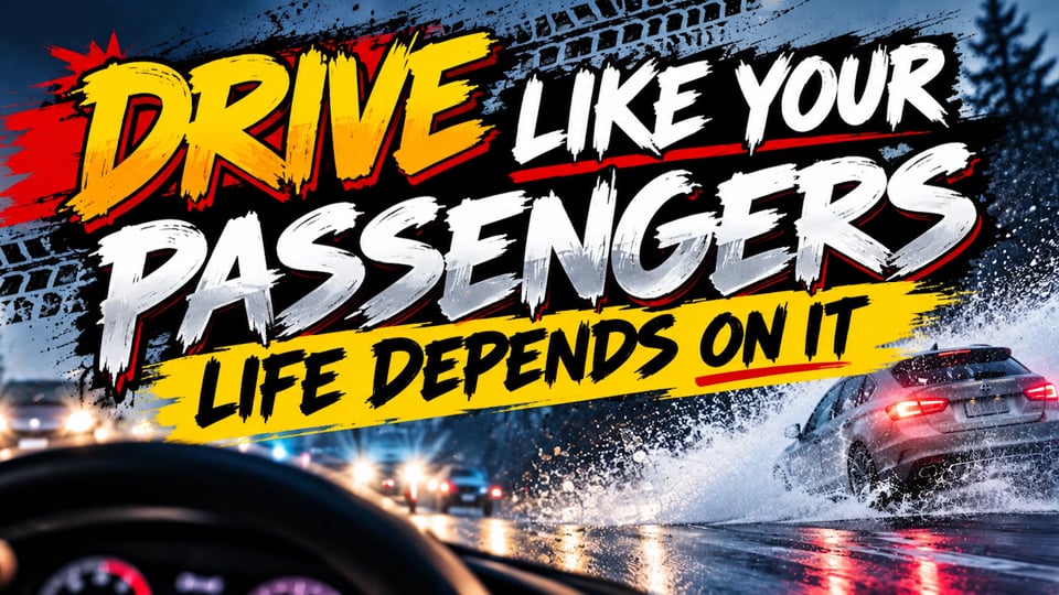 Drive Safe Primer Video: Drive like your passenger’s life depends on it