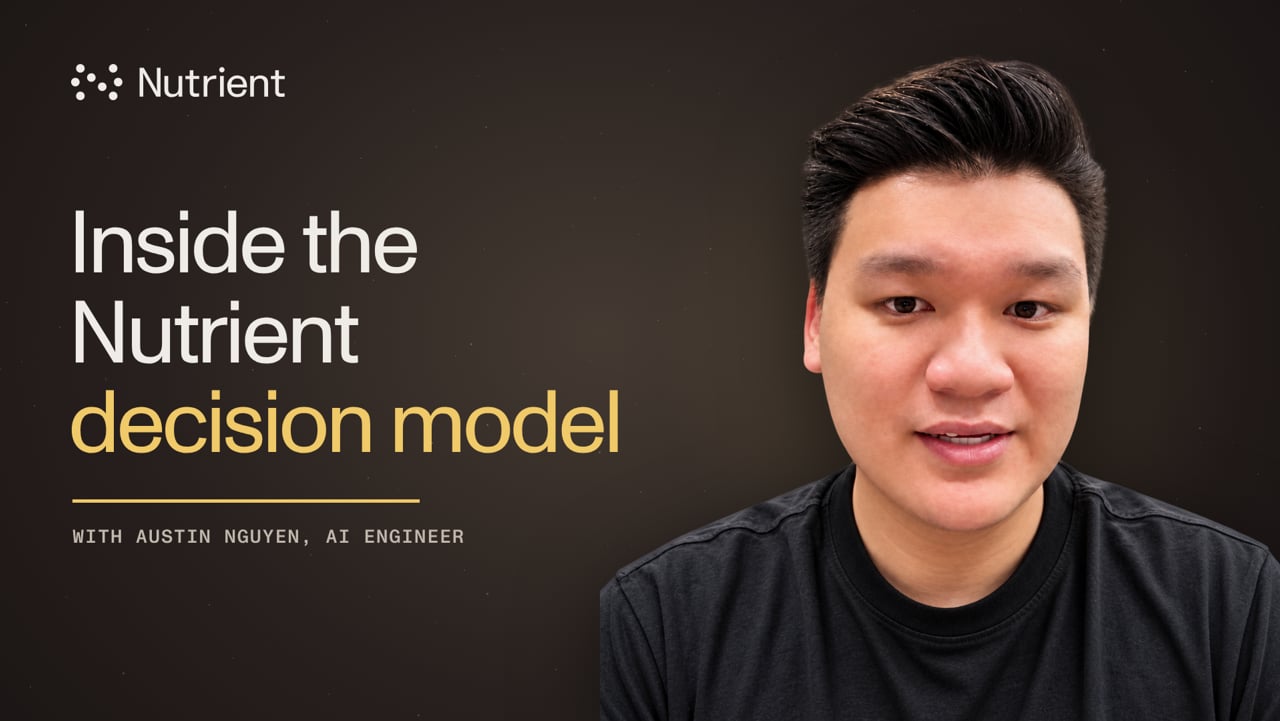 Faster, cheaper document AI with decision models