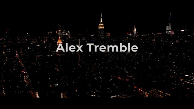 Alex Tremble speaker sizzle reel