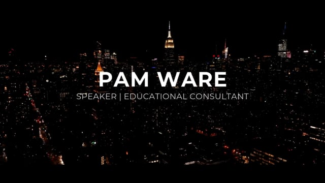 Pam Ware speaker sizzle reel