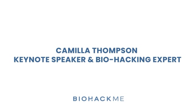 Camilla Thompson speaker sizzle reel