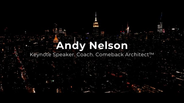 Andy Nelson speaker sizzle reel