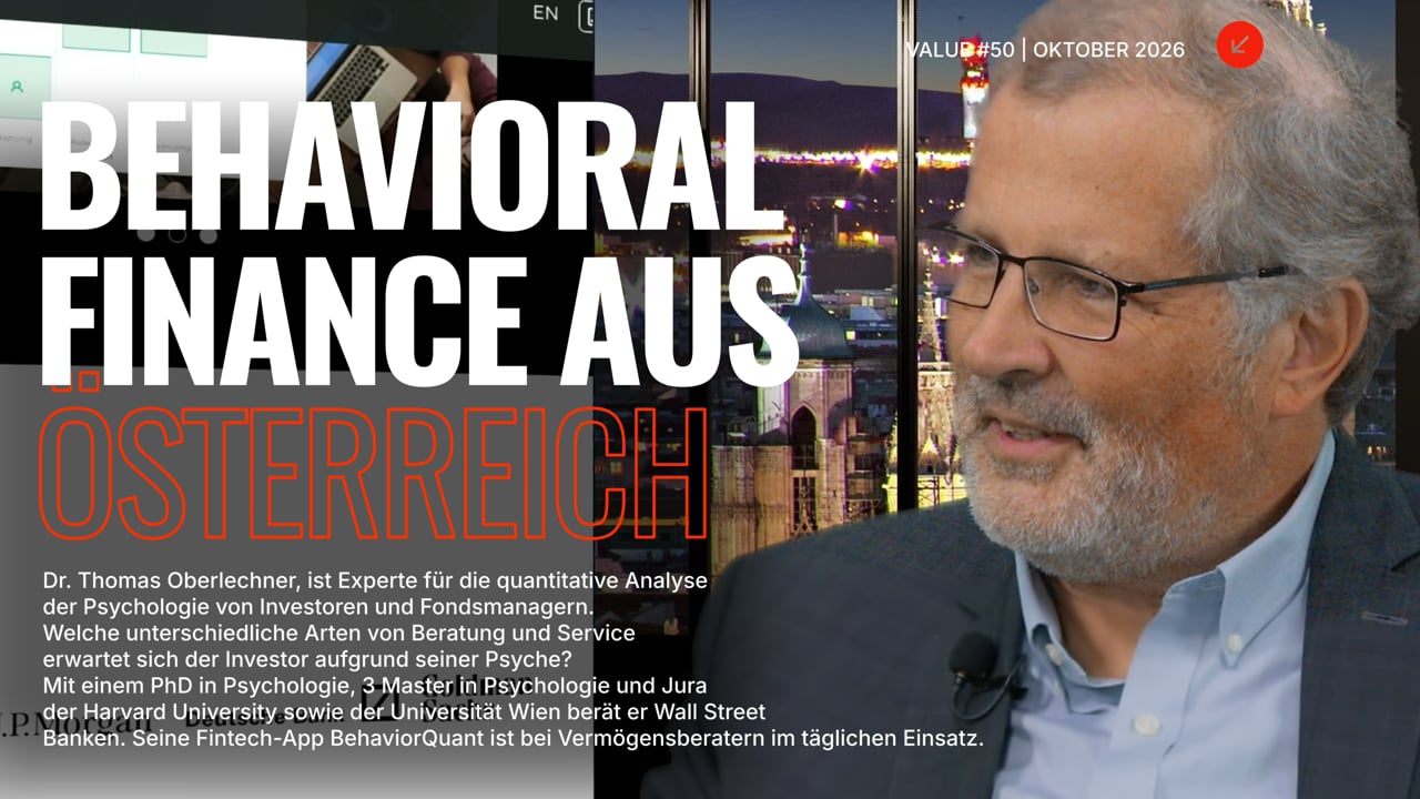 Value #50 Der Finanz Talk – Behavioral Finance aus Österreich