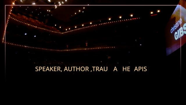 Dr. Christine Gibson speaker sizzle reel