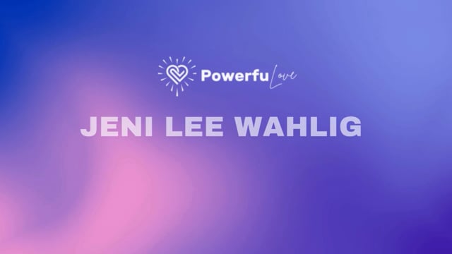 Dr. Jeni Lee Wahlig speaker sizzle reel
