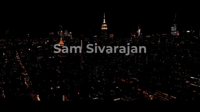 Dr. Sam Sivarajan speaker sizzle reel