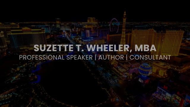 Suzette Wheeler, MBA speaker sizzle reel