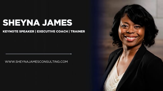 Sheyna James speaker sizzle reel