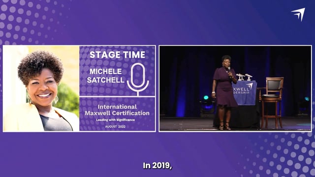 Michele Satchell speaker sizzle reel