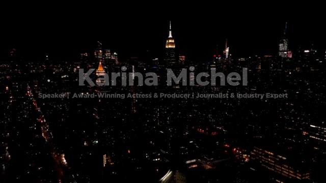 Karina Michel speaker sizzle reel