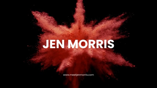 Jen Morris speaker sizzle reel