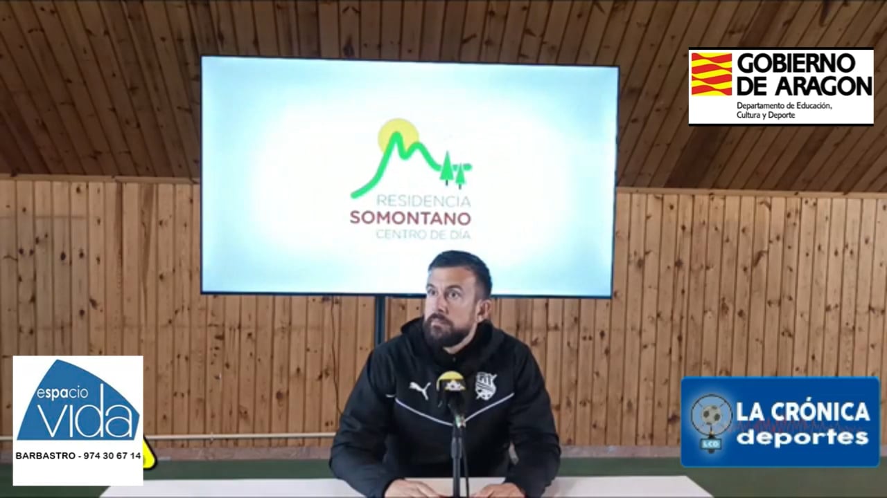 SERGI TRULLAS (Entrenador Manresa) UD Barbastro 0-0 CE Manresa / Jor. 7 / Segunda Rfef Gr 2 / Fuente: Triangulito 