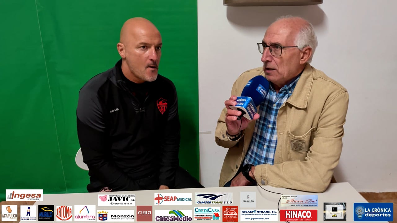 ISMAEL  MARIANI (Entrenador Monzón) At Monzón 1-3 CD Binefar / J 7 / 3ª RFEF