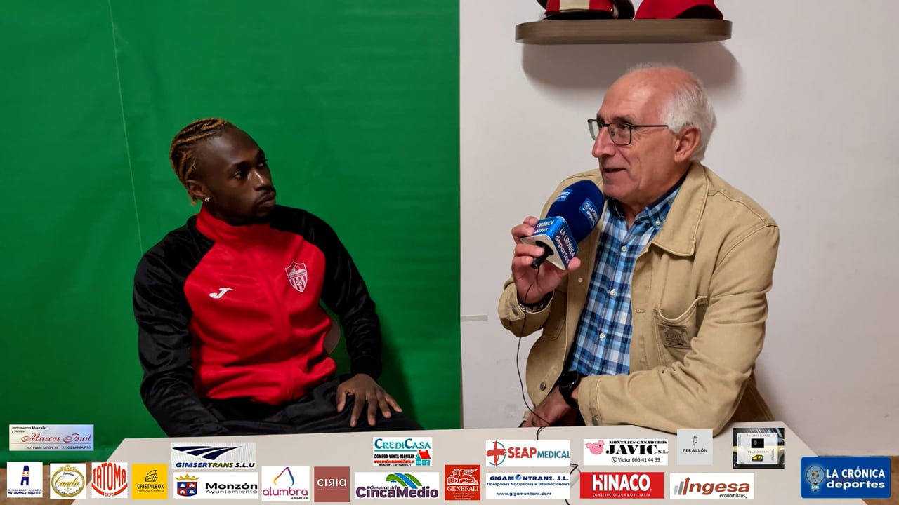 MAMADOU  COULIBALY  (Jugador Monzón) At Monzón 1-3 CD Binefar / J 7 / 3ª RFEF
