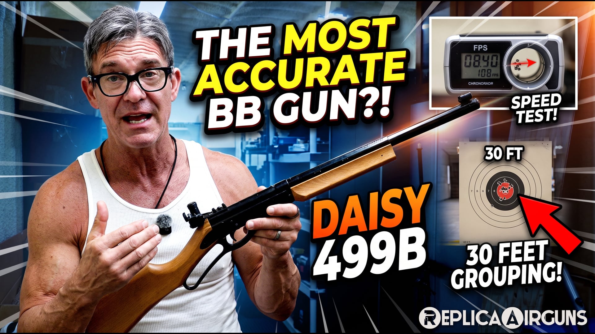 Daisy 499B Match Grade Champion Lever Action BB Rifle Field Test Review
