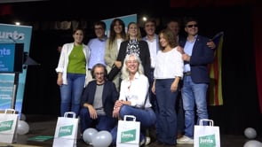 Alícia Ribalta es presenta com a candidata a l'alcaldia per Junts