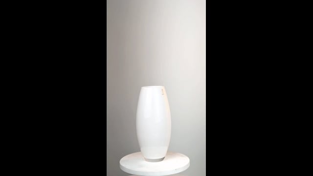 Vaso Oliva P Leitoso Branco