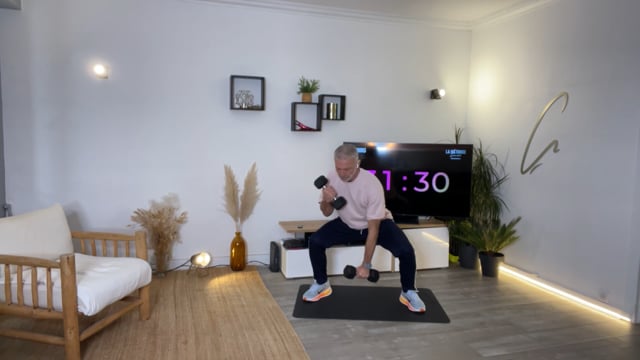 Endurance (cardio- musculaire avec haltères) 19/10/26 Mix-Training