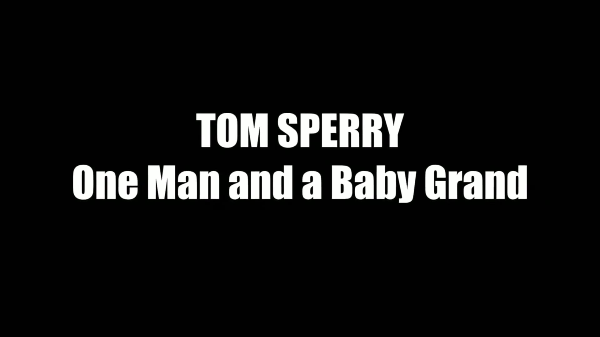 Promotional video thumbnail 3 for Tom Sperry Entertainment