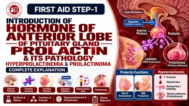 Hormone of Anterior Lobe of Pituitary Gland Prolactin & Its Pathology  Prolactinomia