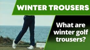 Winter Golf Trousers