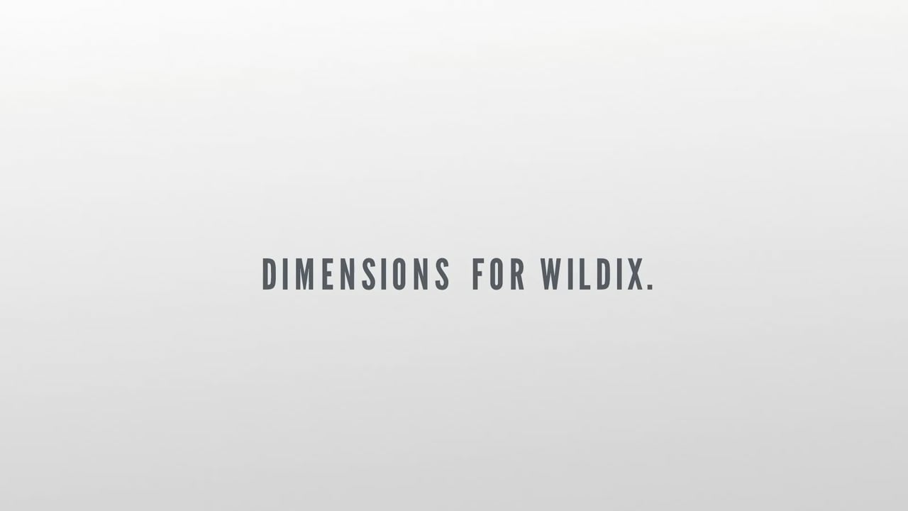 Dimensions for Wildix