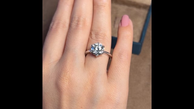 Round Slim - Diamante LabGrown 3ct | Round Slim - 3ct LabGrown Diamond