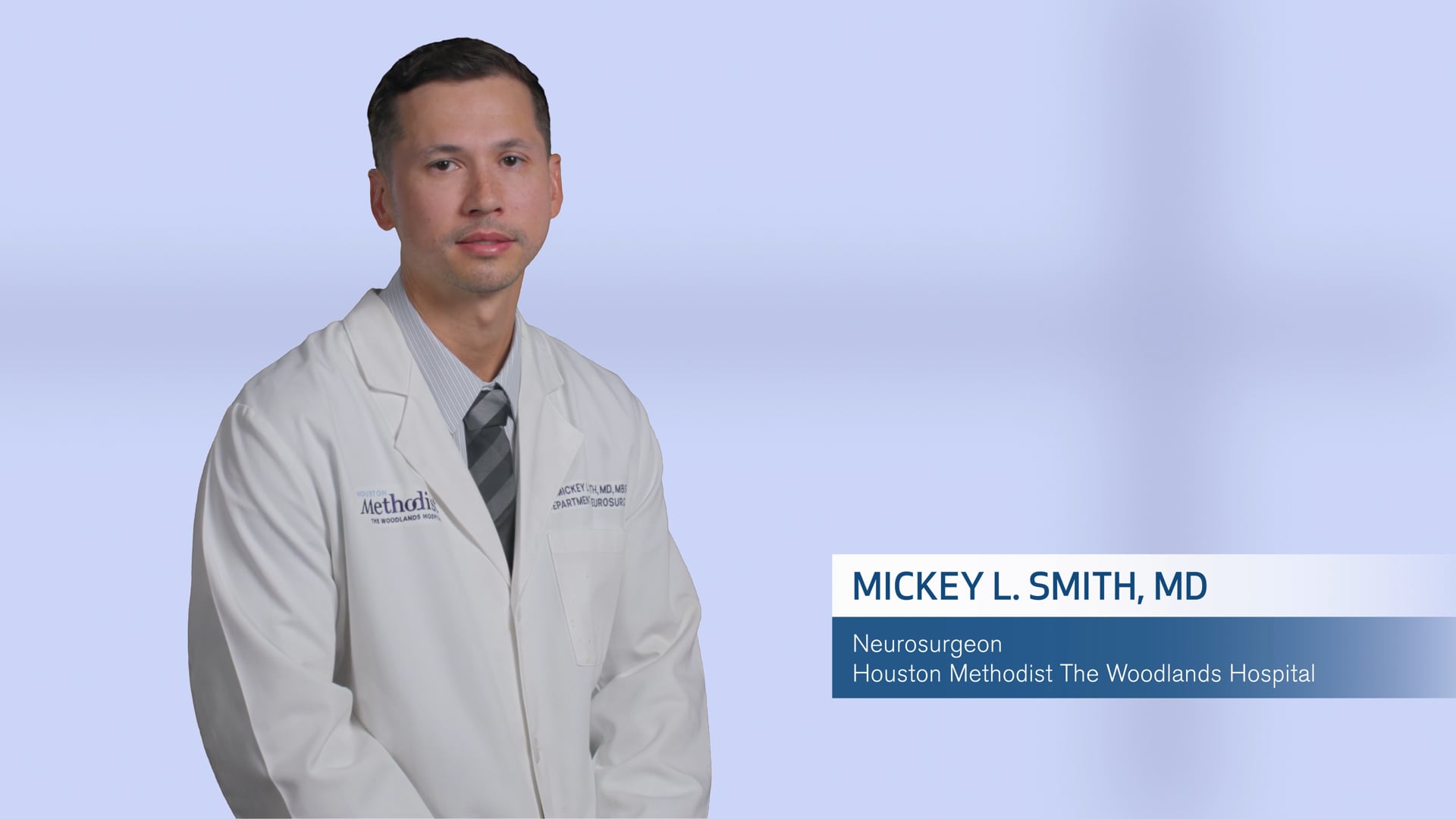 About me video of Dr. Mickey L. Smith