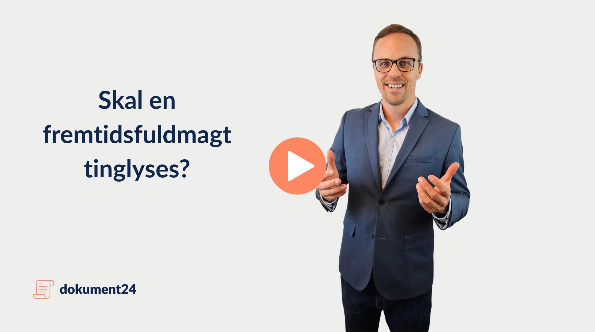 Skal en fremtidsfuldmagt tinglyses?