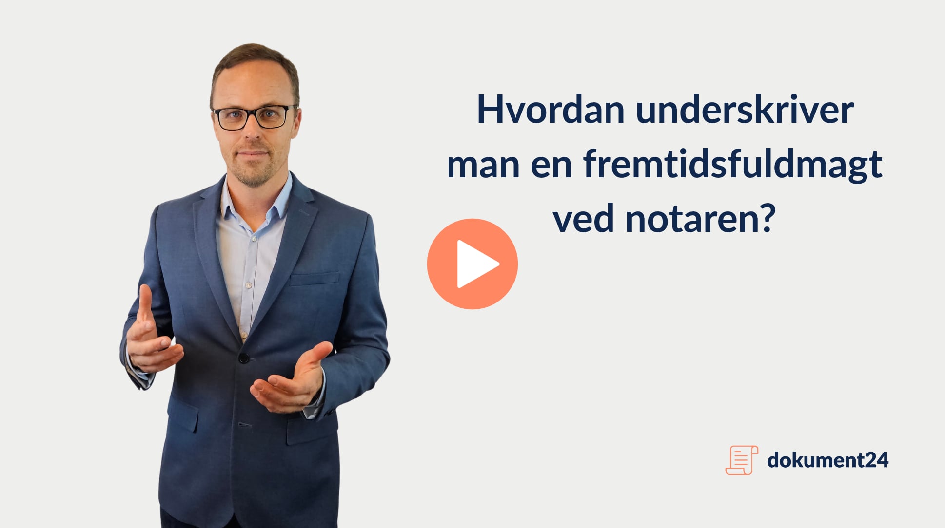 Notar underskrift fremtidsfuldmagt