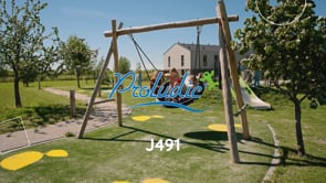 Nacelle J491 aires de jeux jeux classiques balançoires / portiques vidéo