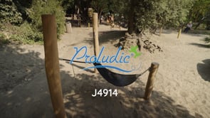 Hamac J4914® aires de jeux jeux en bois naturel durable origin’ jeux traditionnels en bois vidéo