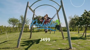 Familieschommel J499 speeltoestellen duurzaam natuurlijk houten speeltoestellen schommels filmpje